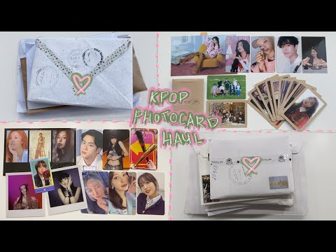 Видео: kpop photocard haul ✿ обмены и покупки~ декабрь 2021