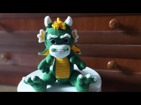 Видео: Дракон крючком | Символ 2024 года | Дракоша