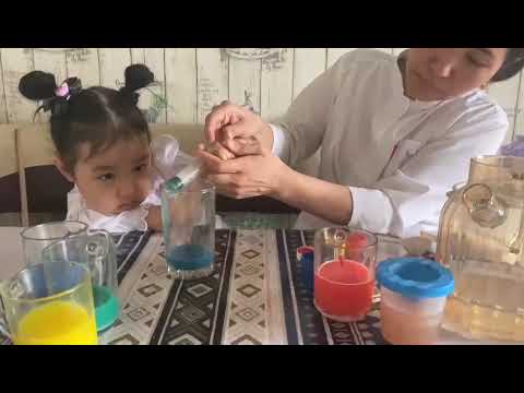 Видео: "Мен зерттеушімін" байқауы. Ергенова Айнара анасымен!