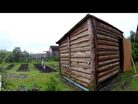 Видео: Как построить сарай за тысячу рублей.