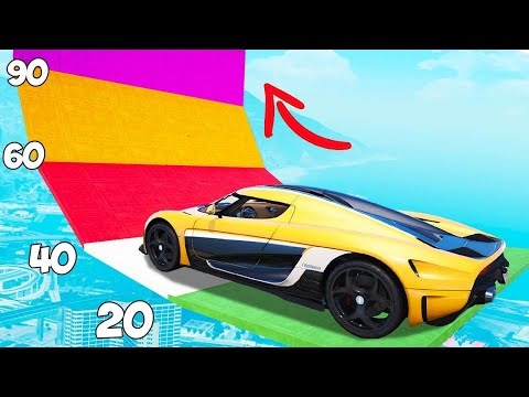 Видео: НА СКОЛЬКО ГРАДУСОВ ЗАЕДЕТ ЧИТ ТАЧКА ПО ОГРОМНОЙ ДУГЕ? ЭКСПЕРИМЕНТЫ В ГТА 5 ОНЛАЙН!