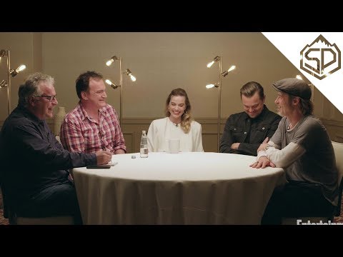 Видео: Круглый стол каста "Однажды в Голливуде" | Интервью с актёрами и режиссёром фильма