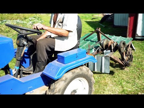 Видео: Ты не поверишь на что способен минитрактор Скаут T-12 - приспособа для уборки ботвы