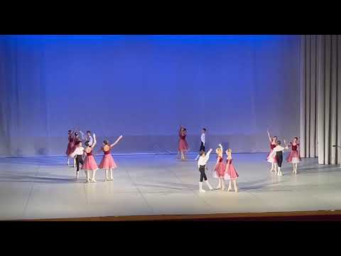 Видео: «Алеман» хор. Северцевой, исп. 3 «A» класс МГАХ, концерт академии к 8 марта