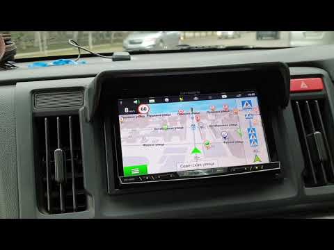 Видео: Pioneer Carrozzerria ZH-0007 и Яндекс навигатор через Linkwith
