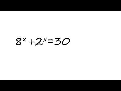 Видео: Показателно уравнение.