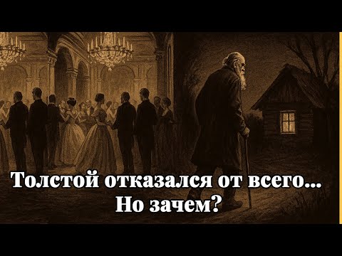 Видео: Почему Толстой отказался от богатства? Уроки минимализма великого писателя