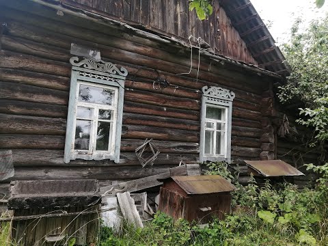 Видео: Заброшенная деревня Тульской области. Два жилых дома, а остальные все покинуты. Что я увидел на фото