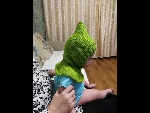 Видео: МК по вязанию Шапки/Шлема Маленький Гномик