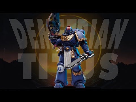 Видео: JoyToy SpaceMarine II Titus обзор фигурки