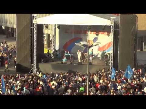 Видео: День города в Ивантеевке 2014 год. Салют и праздничный концерт.