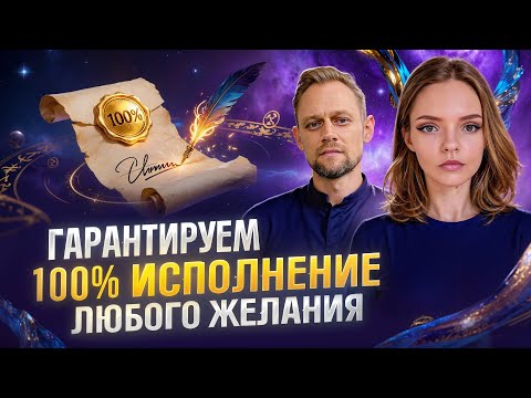Видео: Вы будете в шоке от эффекта! Мы открыли рабочий алгоритм исполнения желаний