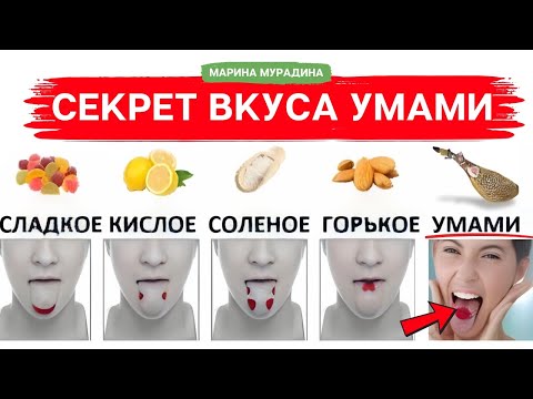 Видео: Умами: Что скрывает пятый вкус? ✨ - Клинический диетолог Марина Мурадина
