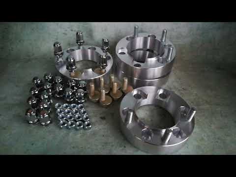 Видео: Колесные проставки 6х139.7 - 5х150 30мм