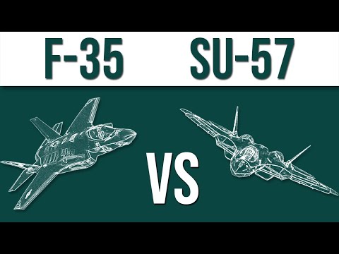 Видео: F-35 против Су-57 — кто победит?