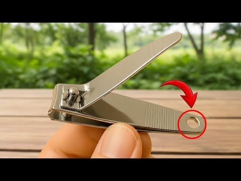 Видео: Миллионы людей не знают этот секрет😱!! Секрет использования кусачек для ногтей.
