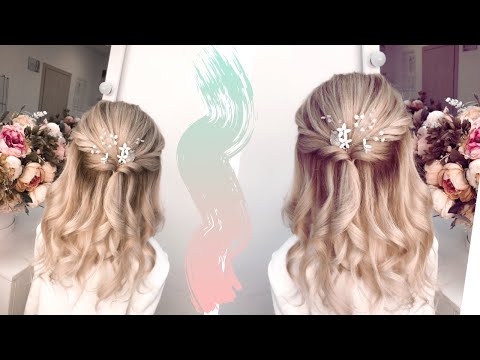 Видео: Прическа "мальвинка" за 5 минут | Easy hairstyle for long hair