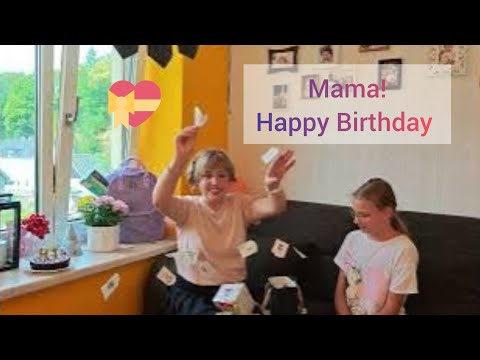 Видео: День рождение мамы🥰 в 2025 🎉в 2015🎂 Сейчас🥳 и десять лет назад🤩