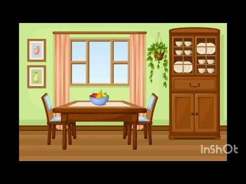 Видео: "Меблі в хаті, у кімнаті". (Ознайомлення з соціумом та розвиток мовлення.)