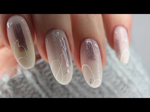 Видео: ✨ Кошачий глаз с хрустальным бликом / Белый кошачий глаз / Как сделать блик? Кошачий френч