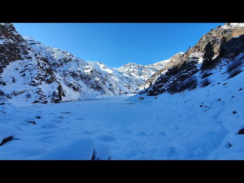 Видео: Урунгач зимой (нефритовые озёра)