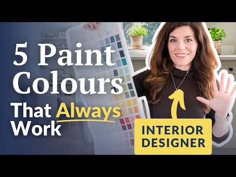Видео: 5 цветов краски, которые ВСЕГДА нравятся моим клиентам (вне времени и стильно)