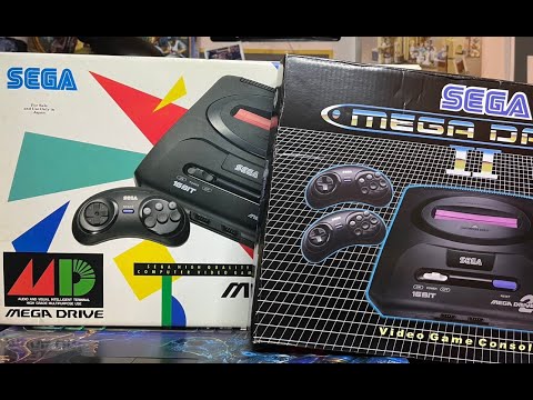 Видео: Sega Mega Drive 2 оригинал vs новодел!!!!!