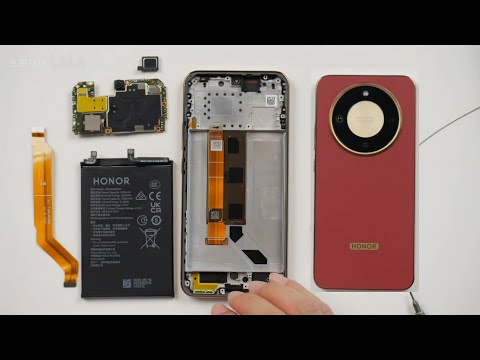 Видео: Разборка Honor X9D 5G (X70) Аккумулятор 8300 мАч Подделка?!