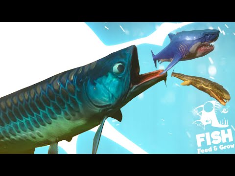 Видео: АРОВАНА - УЖАС БОЛОТНЫХ ГЛУБИН | Эволюция рыбы! Рыбий челлендж Feed and grow fish