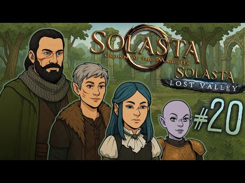 Видео: КООП ❖ Solasta: Crown of the Magister + DLC Lost Valley #20