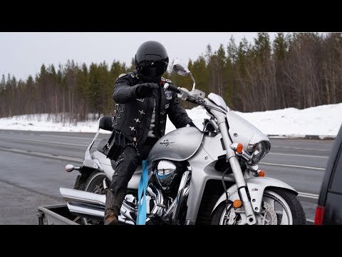 Видео: ЗАБИРАЕМ БУЛЕВАРД М109 R (Suzuki Boulevard M109R)