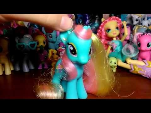 Видео: Обзор моей коллекции пони от Хасбро / My Little Pony от Hasbro  MLP:FIM