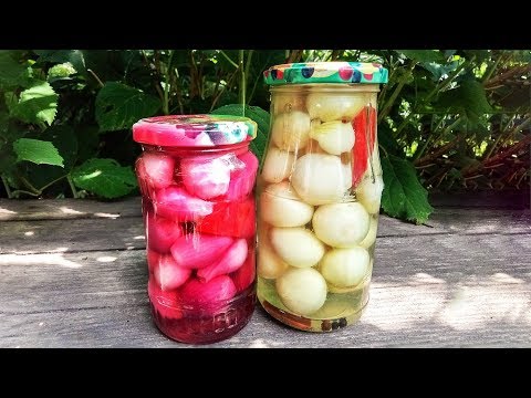 Видео: Маринованный жемчужный ЛУК на зиму.