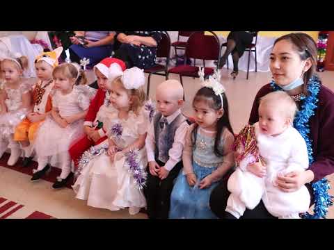Видео: Новогодний утренник в детском саду №4 "Сәулетай", Усть-Каменогорск. Группа №6. НГ 2022
