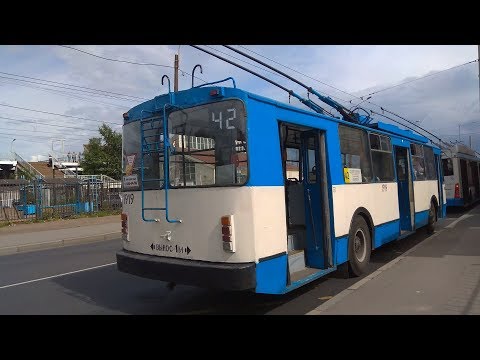 Видео: Троллейбус №42 ВМЗ-170 б.1919 (05.07.2018)