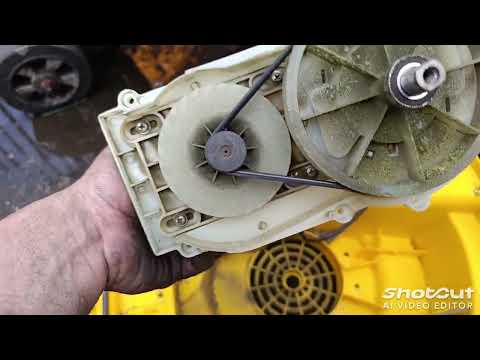 Видео: Колесная газонокосилка Denzel. Диагностика и ремонт