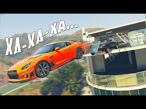 Видео: ПОГОНЯ ЗА ЛЕГЕНДАРНЫМ NISSAN GT-R R35. ПОЛИЦЕЙСКИЕ ПОГОНИ В GTA 5 ONLINE