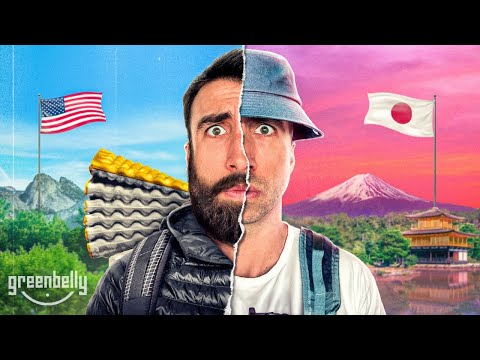 Видео: Почему пеший туризм в США и Японии так отличается