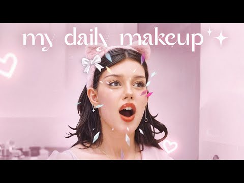 Видео: Мой повседневный макияж | everyday makeup | GRWM