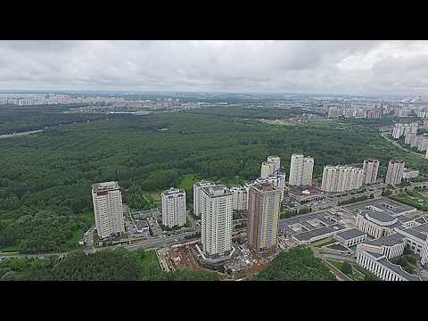 Видео: Тропарёво. полёт над городом и над парком