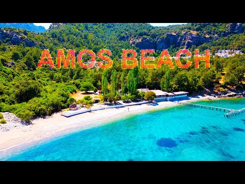 Видео: Турция/ Идеальный пляж / Бухта Амос / Посёлок Турунч