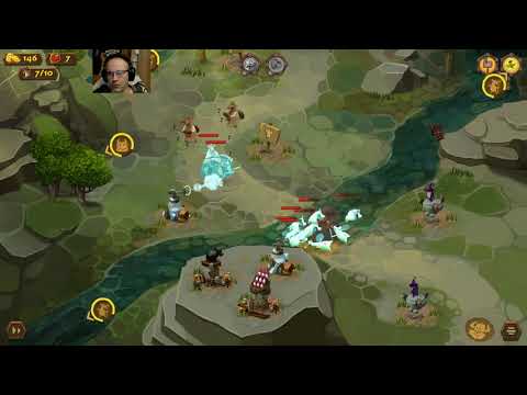 Видео: Cows vs Vikings TD Битва Викингов и Коров начинается! pt.9