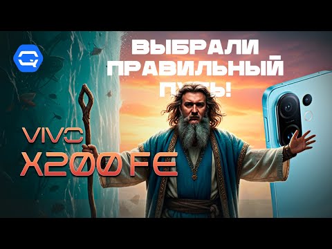 Видео: Vivo x200 FE. Вот это появление! Субфлагман которого мы ждали.