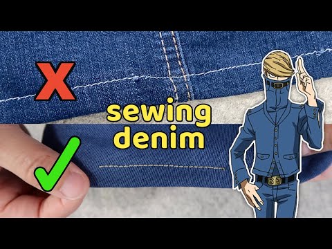 Видео: 20 лучших советов по шитью джинсовой ткани