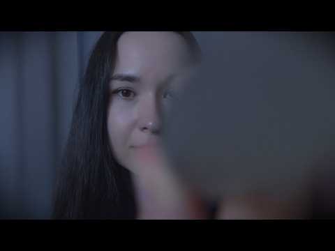 Видео: АСМР поухаживаю за твоим лицом | кисть | роллер