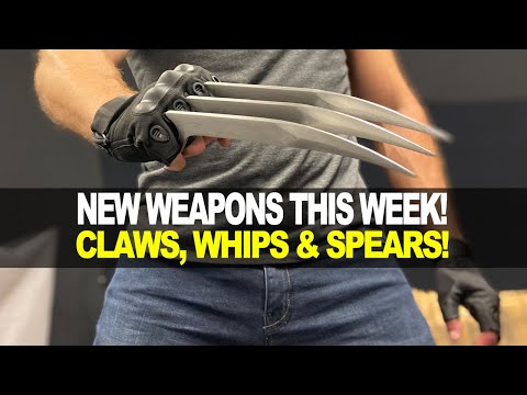 Видео: Новое оружие на этой неделе! Когти, кнуты и копья!