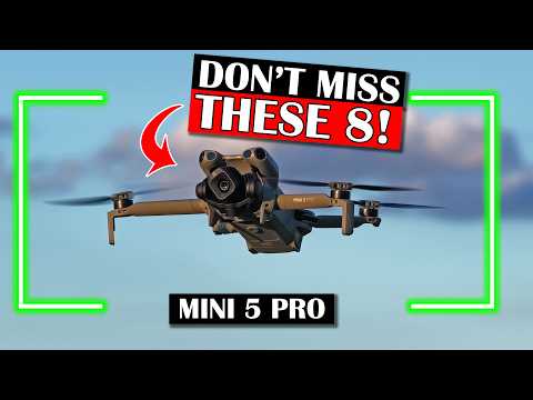 Видео: 8 возможностей DJI Mini 5 Pro, о которых вы пожалеете, что не знали раньше