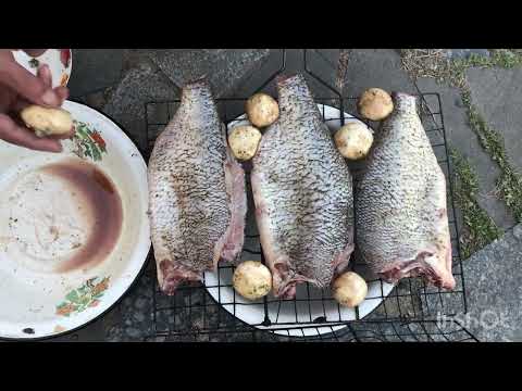 Видео: Лещи,жаренные на решётке