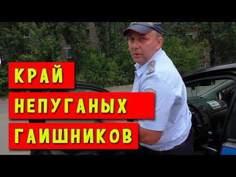 Видео: Край непуганых гаишников