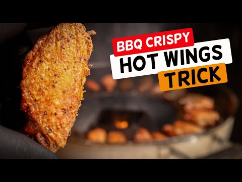 Видео: Горячие крылышки в чайнике Weber, суперхрустящие